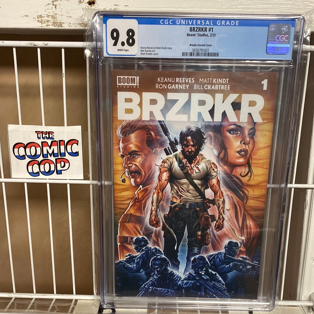 BRZRKR #1 CGC 9.8 Brooks Variant