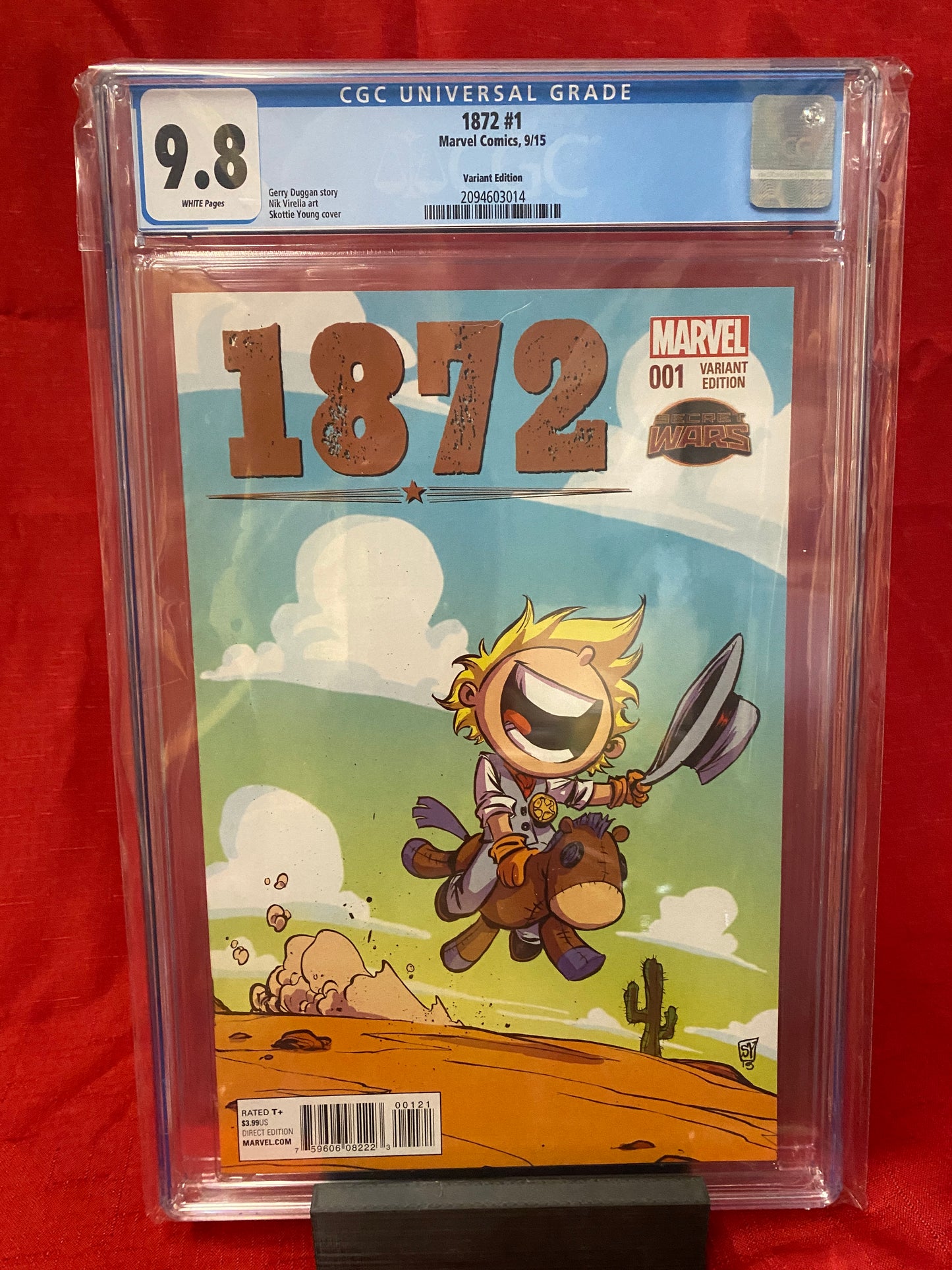 1872 #1 CGC 9.8 (Marvel 2015) Skottie Young cover