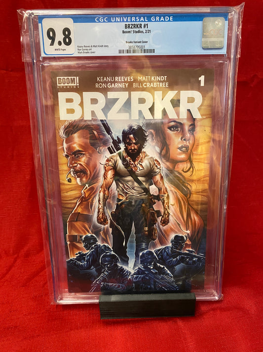 BRZRKR #1 Brooks Variant Cover (Boom 2021) CGC 9.8