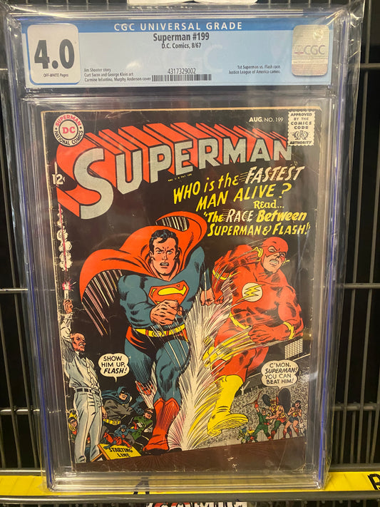 Superman #199 CGC 4.0