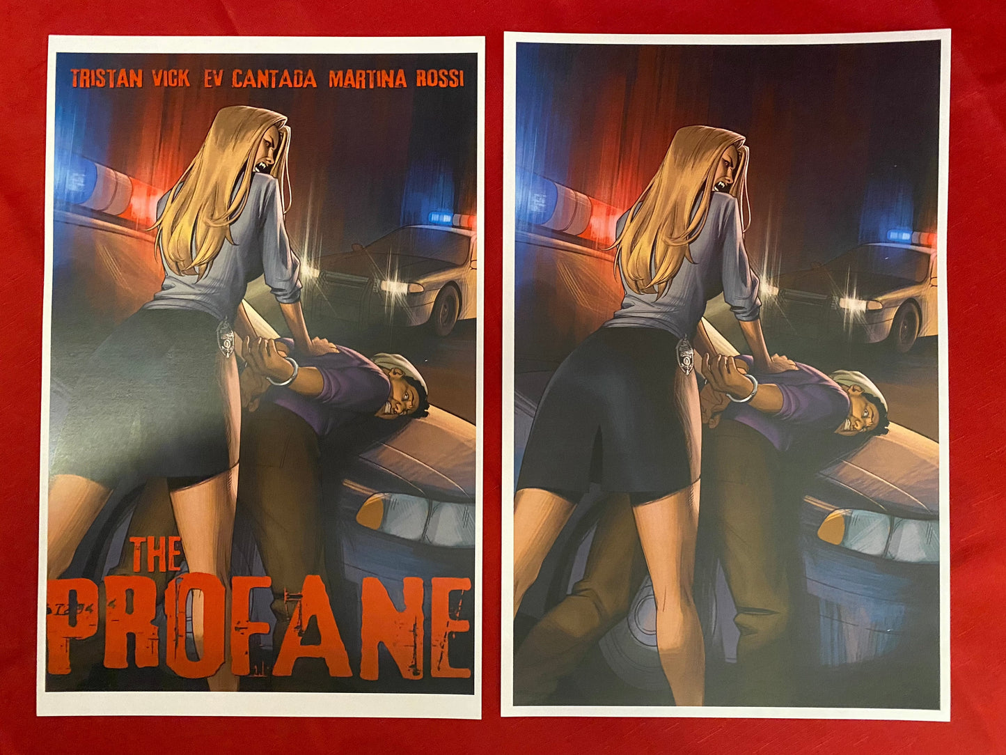 The Profane #1, Comic Cop Exclusive Ultimate Collector Pack!