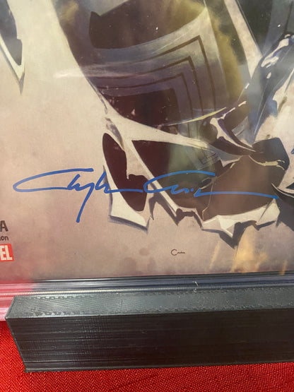 Amazing Spider-Man: Venom Omega #1 ComicXposure  Exclusive Signed Clayton Crain (Marvel 2018)  CBCS 9.6