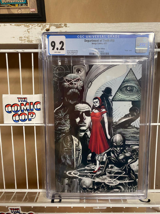 Department of Truth #10 Comics Elite Exclusive CGC 9.2